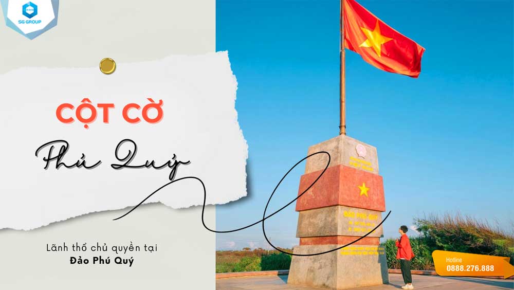 Cột cờ chủ quyền Phú Quý